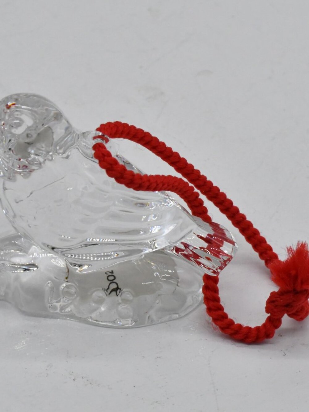 Vintage Waterford Crystal Four Calling Birds Ornament 1998